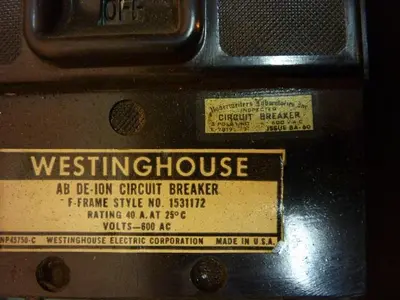 Used WESTINGHOUSE 1531184-A Electrical Panels Michigan US | Ideal Machinery #1308913
