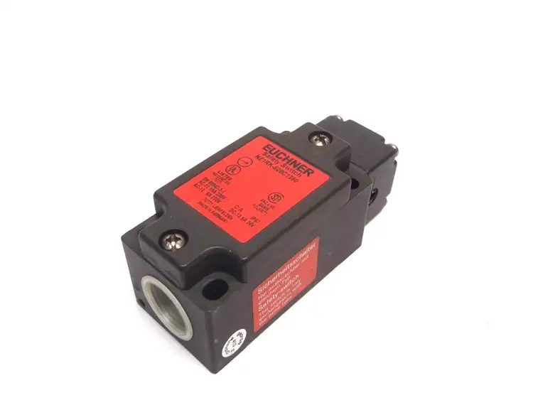 Used EUCHNER Safety Switch Interlock Guard w/ End Roller Switch Parts Michigan US | Maverick Industrial Sales #1410753