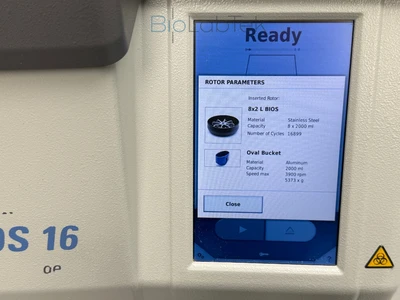 USED Thermo Scientific Sorvall BIOS 16