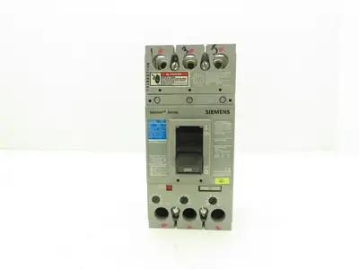 Siemens FXD63B200 Sentron Circuit Breaker 200A 3 Pole 600V FXD6-A Magnetic Adj