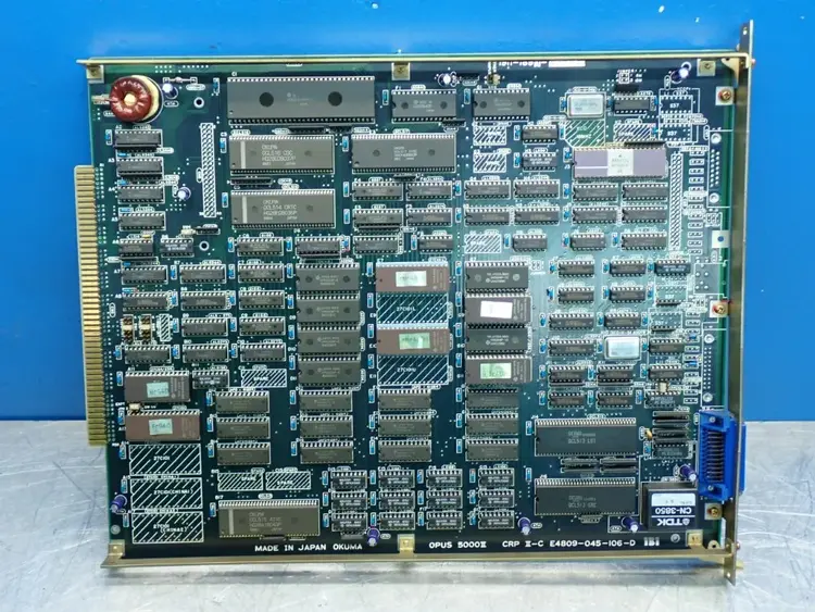 Used OKUMA E4809045106D Printed Circuit Boards (PCB) Ohio US | HGR 24 #1064749