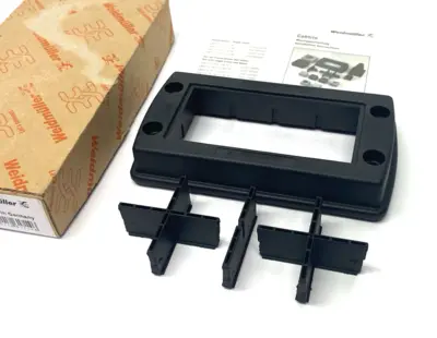 New | in-Stock Weidmüller Cable Busway Entry Sealing Frame CABTITE FR 16/8 BK SET Connector Accessories Michigan US | Maverick Industrial Sales #1390596