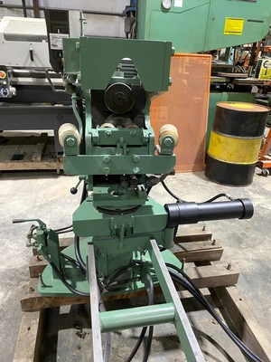Blue Valley No. 72 Elliptical Head Shear & Flanging Machine