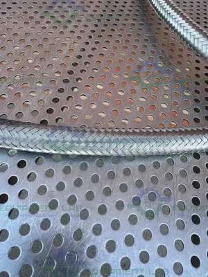 Unbranded Stainless Steel Braided Hose 63" w/ Threaded to 1" Sanitary Fitting