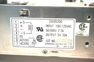 NEW SOLA GLS-01-110 POWER SUPPLY GLS01110