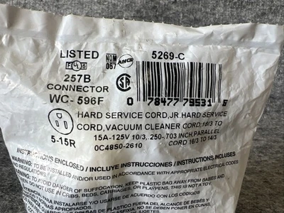 New | in-Stock Leviton WC-596F Misc Electrical & Power Parts California US | Davliegogo LLC #1720180
