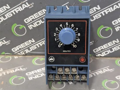 atc 344 BR1X Solid State Time Delay Relay 0-10 Minutes 125-250VAC Used
