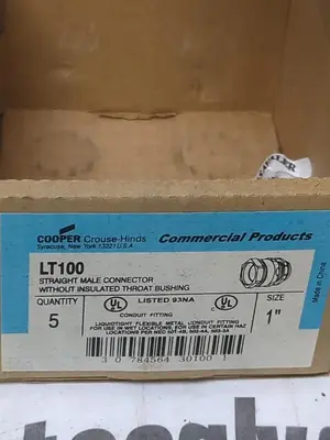 New | in-Stock CROUSE-HINDS LT100 Miscellaneous Equipment (Electrical & Power) | Surplus Asset Holdings #1190390