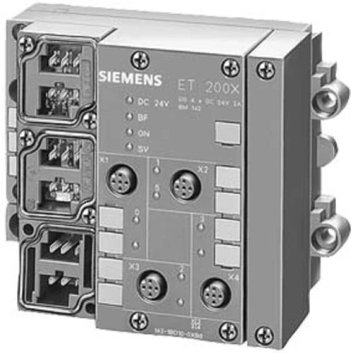 Siemens 6ES7141-1BF12-0XB0 Simatic DP Basic Module BM 141 ET 200X, 8DE, 24VDC [Refurbished]