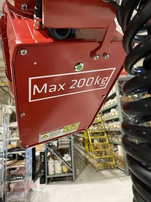 USED BINAR QUICK-LIFT 230V 200 KG MAX LOAD SMART HOIST