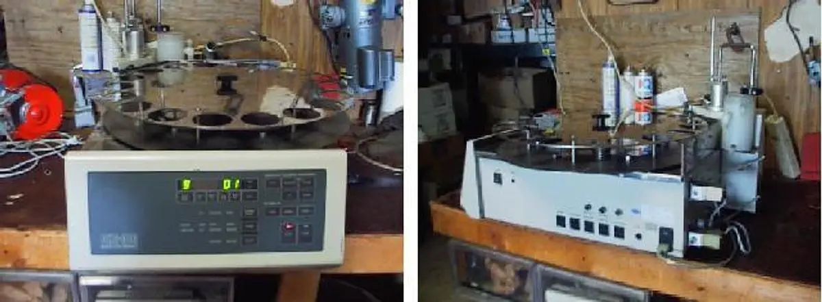 QTY. 1. KYOTO ELECTRONICS CHG-310 SAMPLE CHANGER, ...