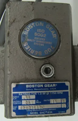 USED BALDOR & BOSTON GEAR F71315B5J