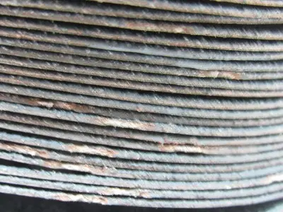 ARC Zirconia Alumina Resin Fiber Sanding Disc 4.5"x7/8" 36 & 80 Grit Lot of 75