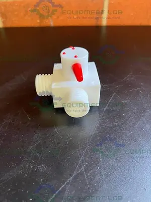 USED BOLA 3-WAY PTFE STOPCOCKS / VALVE TEMPERATURE RESISTANCE FROM 0°C TO +110°C