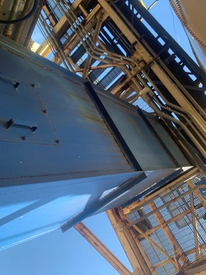 ENGINEERED SYSTEMS BUCKET ELEVATOR, APPROX. 42" BUCKET X 50' HT.