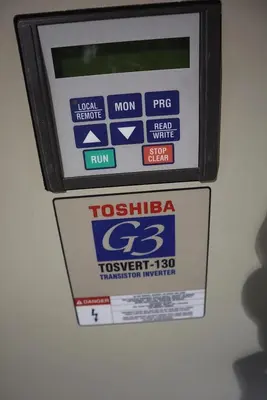 TOSHIBA VT130G3U4400 TOSVERT-130G3 TRANSISTOR INVERTER AC DRIVE 40HP STOCK 3407A