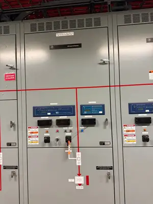 25kV Switchgear Lineup 1200A w/ Power Vac Breaker VB1 27.0-16-0