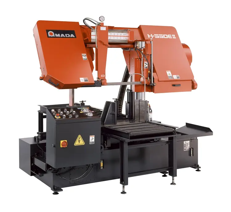 New | in-Stock AMADA H550EII Horizontal Dual Column Band Saws | Worldwide Machine Tool #494132