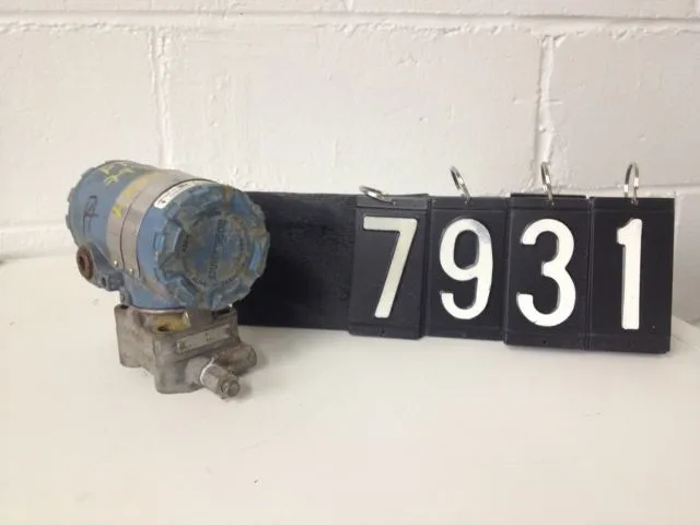 ROSEMOUNT MODEL 2024 D3A22A251C6,  0 TO 15 PSI Differential Pressure Transmitter