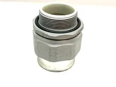 USED APPLETON ELECTRIC STRAIGHT LIQUIDTIGHT CONNECTOR 2" INSULATED THROAT NM LT STR