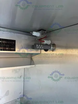 USED KUHNER ISK-1-W REFRIGERATED INCUBATOR SHAKER W/ HUMIDITY 15C BELOW AMBIENT TO 60°C
