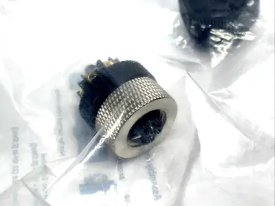 MDC-8FP-FW11 | Mencom  Field Wireable Connector M12 Female 8-Pin 5-10mm PG11 - New