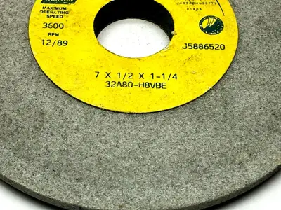 USED NORTON GRINDING WHEELS