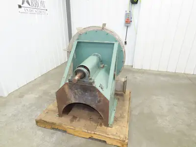 Koppers Centrifugal Blower Fan 33" Wheel 10" In 8x5" Out Stainless Food Grade
