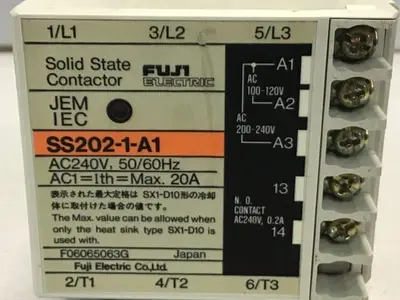 USED FUJI ELECTRIC SS202-1-A1