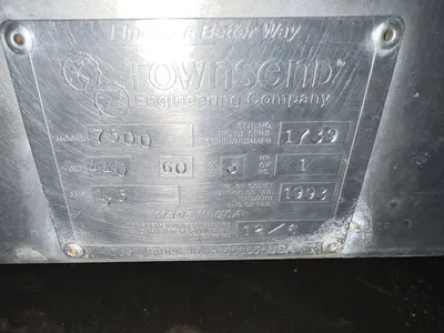 USED TOWNSEND 7500