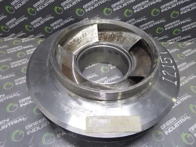 Lot of 2 Unbranded Impellers 1st Stage and 2nd through 8th Stage 5 Vanes Used