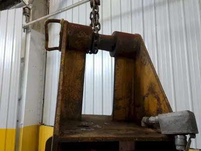 35,000 LB 17.5 TON X 18" TO 76" X 60"  OD BRADLEY CRANE MOTORIZED COIL GRAB: STOCK : STOCK 13234