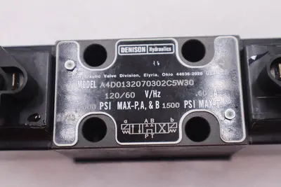 PARKER HYDRAULIC VALVE DIVISION A4D0132070302C5W30 STOCK L-269-A