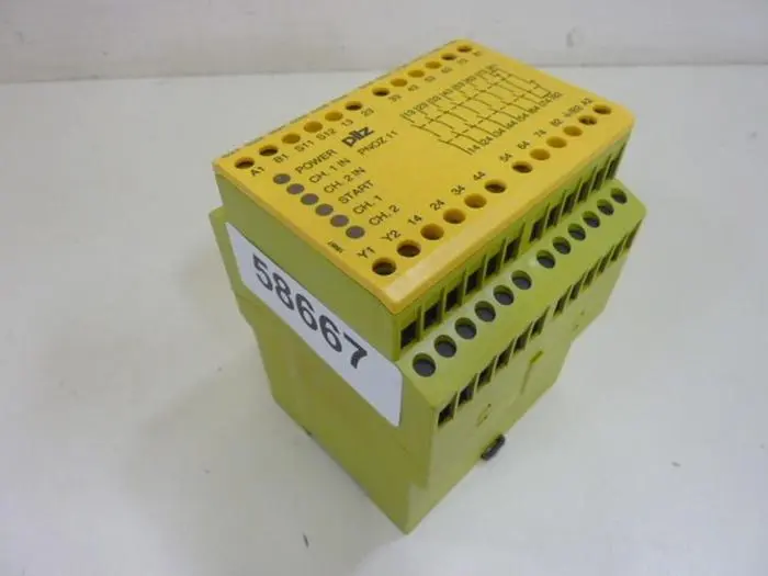 Used PILZ PNOZ1124VAC24VDC7N/O1N/C Relays & Switches Michigan US | Ideal Machinery #584148