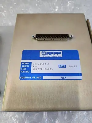 RFPP RF20H WATER COOLED RF POWER PRODUCTS