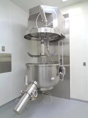 Vector Model GMX-600, 600 Liter Stainless Steel High Shear Granulator