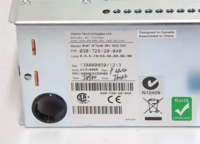 Alpha Technologies _UNKNOWN_ Switching Mode Power Supplies | ANACAPA EQUIPMENT BROKERS, INC (11)