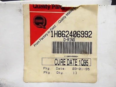 Fisher Controls 1H862406992 O-Ring New
