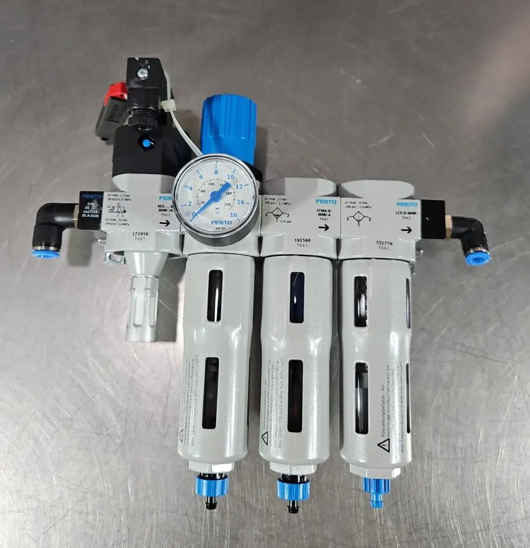 Festo Manifold assembly MINI HEE/LFR/LFMA/LFX #see Photos# Loc6C-14