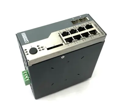 USED PHOENIX CONTACT INDUSTRIAL MANAGED ETHERNET SWITCH 2701554