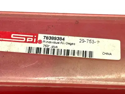 29-753-1 | SPI  Class ZZ Pin Gage 0.753″ Diameter 78389384 - New Other