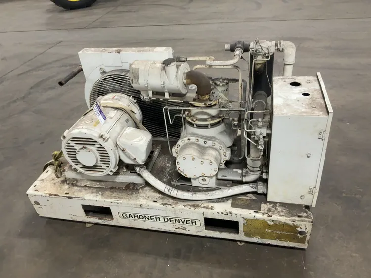 Used 1997 GARDNER DENVER EBERGH AIR COMPRESSOR Rotary Screw & Sliding Vane Air Compressors Michigan US | Miedema Asset Management Group #1320538