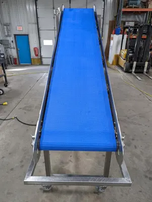 SS Incline Plastic Belt Conveyor