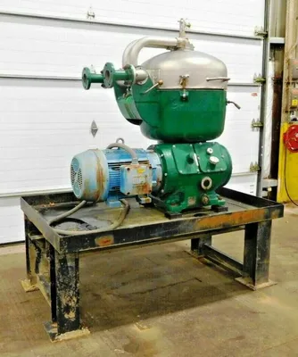 Alfa-Laval B-214A wash water purifier, SS.