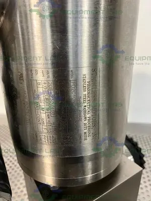 USED WAUKESHA CHERRY BURRELL/ SPX 018UL ROTARY LOBE PUMP W/ STAINLESS 1.5 HP MOTOR