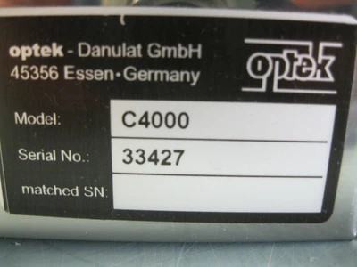 USED Optek AF45, C4000