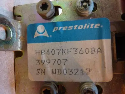 USED PRESTOLITE HB407KF360BA