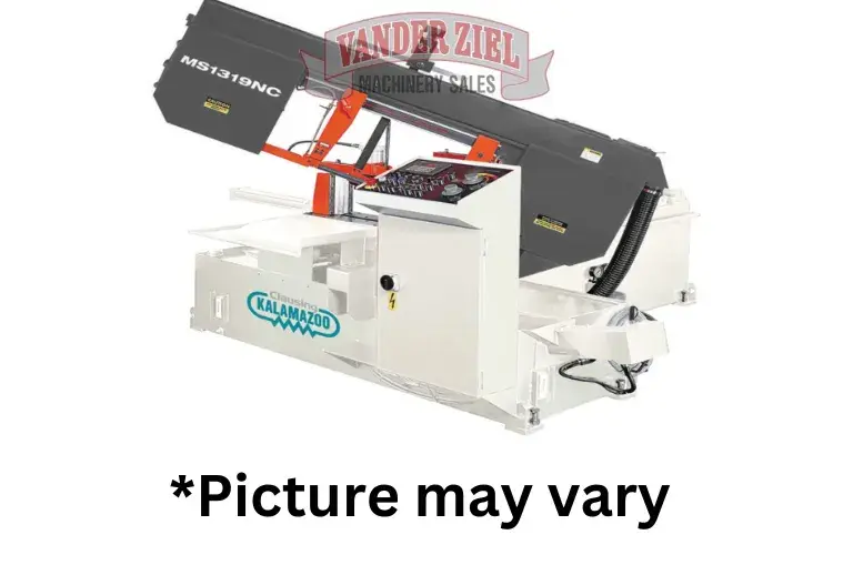 New | in-Stock CLAUSING MS1319NC Horizontal Band Saws Michigan US | Vander Ziel Machinery Sales #482394