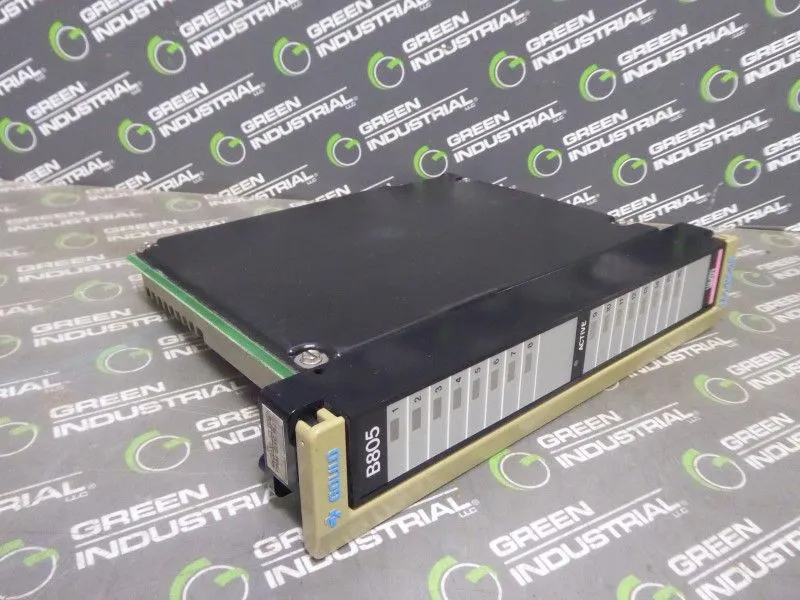 Gould Modicon B805-000 16 Point Input Module Rev. B6 Used