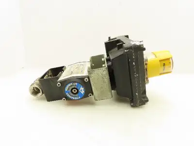 Milwaukee Controls MC2 Pneumatic Actuator Ball Valve w/Positioner 3/4" NPT